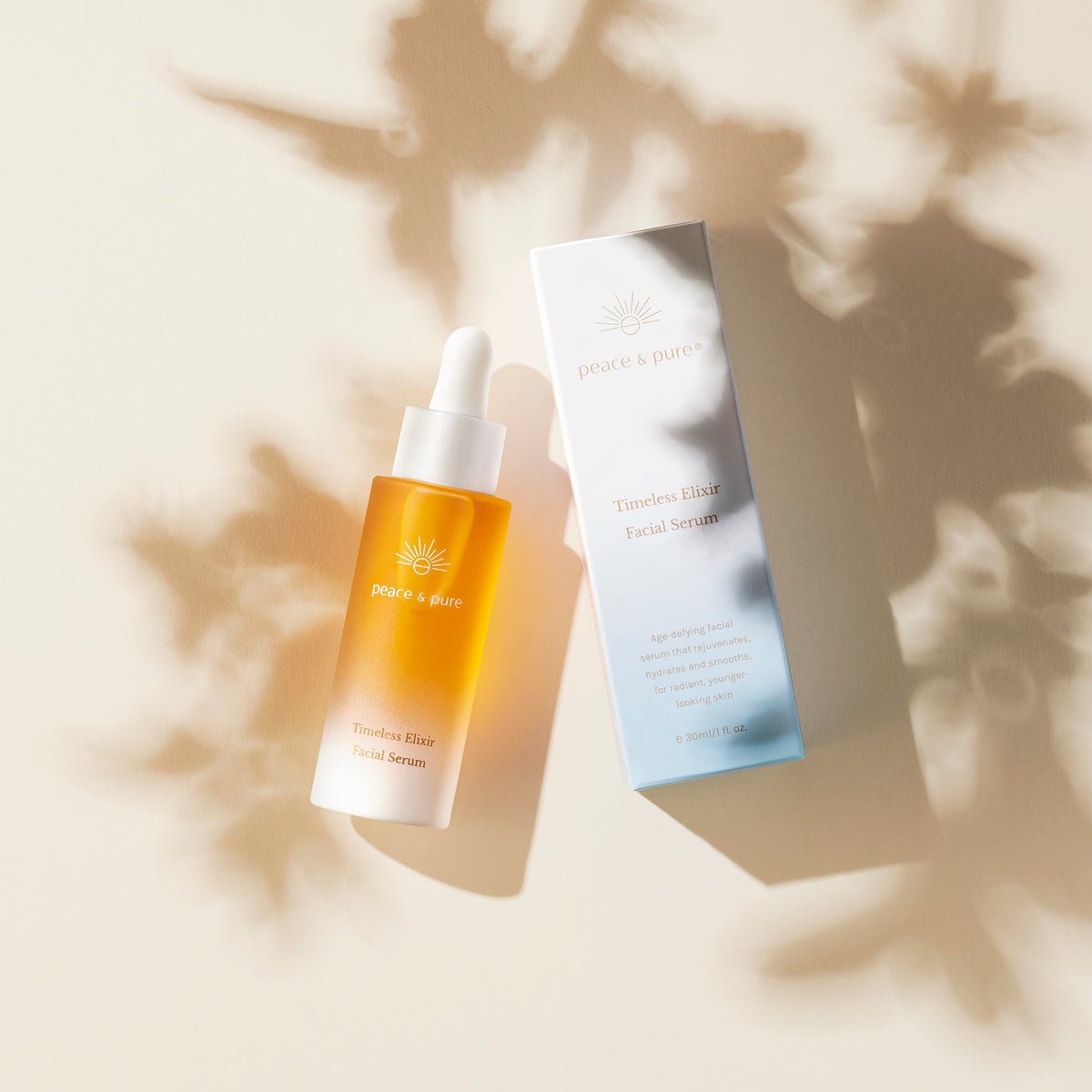 #timelesselixirfacialserum# - #peaceandpure#